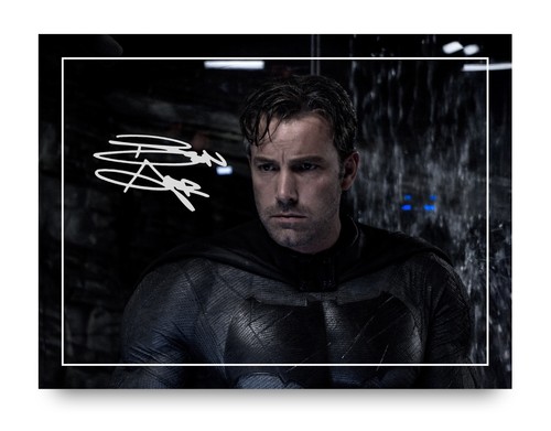 Ben affleck signed batman - signed, v