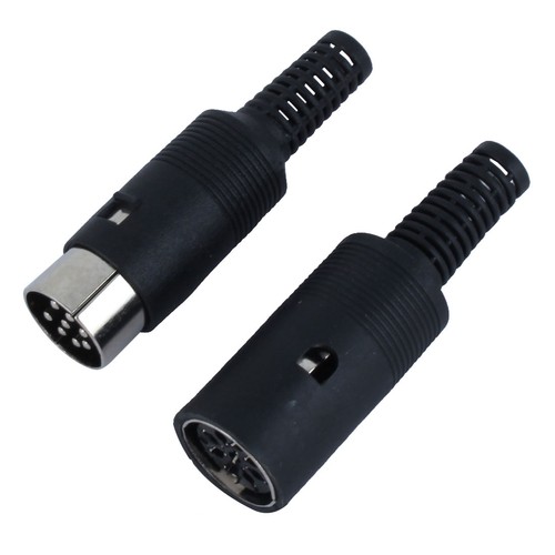 Pair din pin female - din,