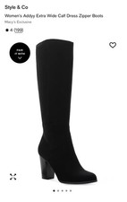 Style & Co Boots Womens Size