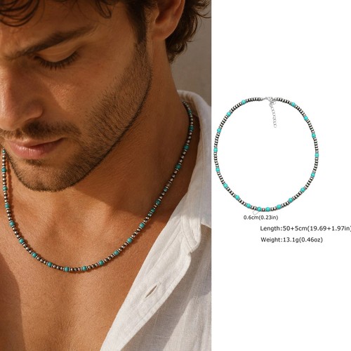 Synthetic turquoise beaded - synthetic,