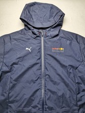 RED BULL RACING F1 TEAM Mens UK 2XL Team Issue PUMA c.2016-17 Jacket VGC Hooded