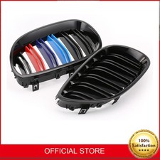 FRONT KIDNEY GRILL Fit For BMW E60 E61 5 Series 2003-2010 DOUBLE LINE NEW UK