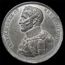 Antique medal medallion death - antique,