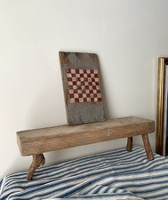 Primitive 3 Leg Wooden Stool