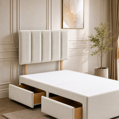 Single divan bed plush - single,