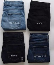 Mens Denim Skinny Stretch Jeans Trouser Pants Slim Fit Super Stretch Ex Marks