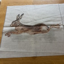 Running Hare Cushion Cover
