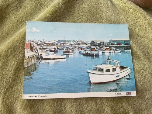 Exmouth postcard the - exmouth, docks