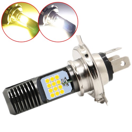 White amber led headlight - white,