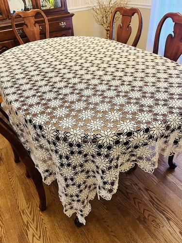 Antique crocheted cotton - *,