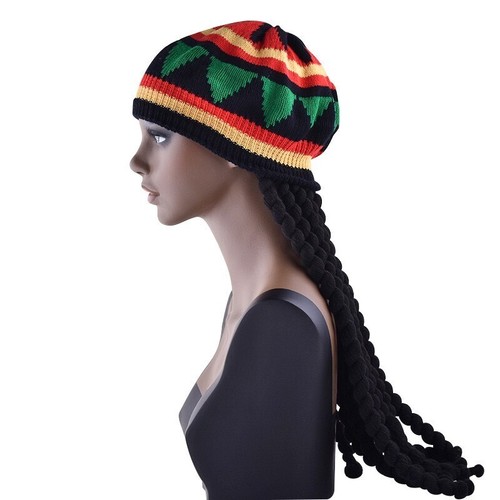 Adult rasta jamaican hat bob - jamaican,