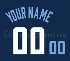 Chicago Cubs Customized Number
