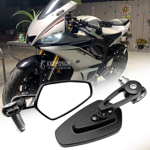 Motorcycle bar end rearview - motorcycle,