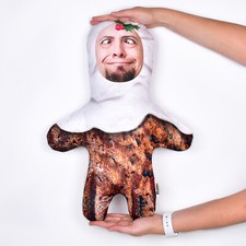 Xmas Pud | Personalised Mini Me™ | Photo Doll | Face Teddy | Funny Photo Gift