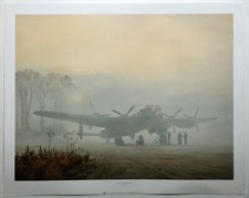 Off Duty-Lancester At Rest by Gerald Coulson. Classic Vintage reproduction Print