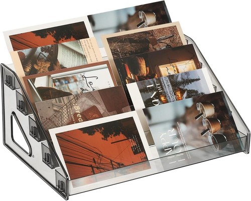 Tier acrylic card display - acrylic,