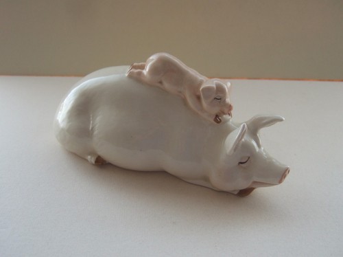 Vintage beswick pottery - pottery, pig
