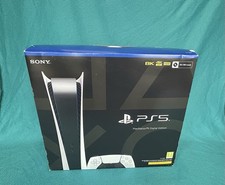 PS5  PlayStation 5 Digital Edition Console 825GB + Controller & leads - Boxed.  