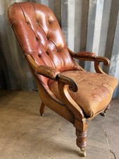 Antique Victorian Leather