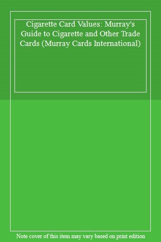 Cigarette card values - card,