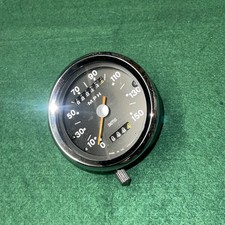 Triumph BSA Norton Smiths 150mph Smiths Speedo Black Face Magnetic Speedometer 