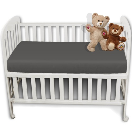 Baby cot bed fitted - bed, sheet