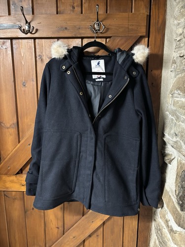 Kangol duffle coat navy - kangol,