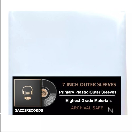 100x polythene plastic - 100x, 7"