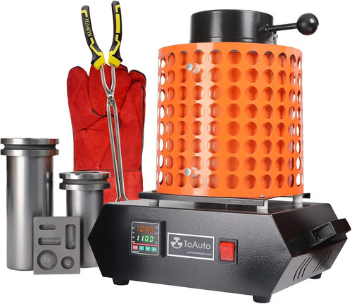 Gold melting furnace - 1+3, kg
