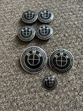 BMW Badges 1x82mm/1x74mm + 4x