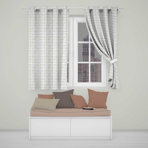 Blackout eyelet curtains - eyelet,