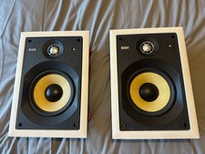 Bowers Wilkins CWM 650 Speakers Pair B&W In Ceiling / Wall cinema theatre atmos