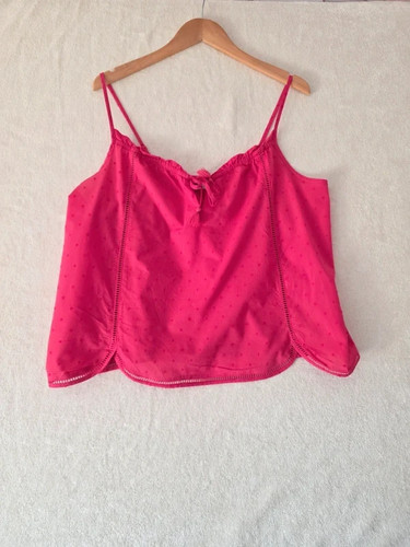 Bright pink dobby cotton - bright,