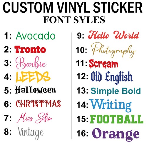 Personalised name vinyl - personalised,