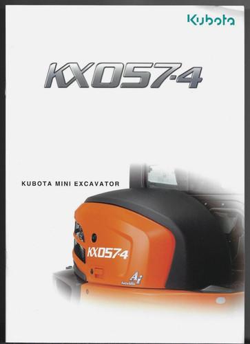 Kubota kx057 mini - kx057-4, excavator