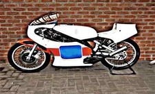 A4 Photo Motorbike Yamaha Tz350G