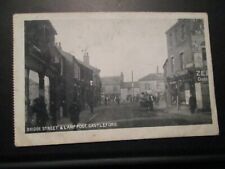 Postcard - Castleford, Bridge Street & Lamp Post (1905 posted)