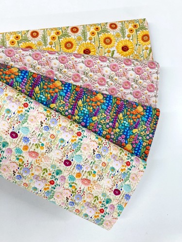 Cotton floral embroidered - floral,