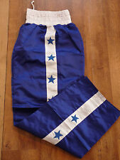 FORCE BLUE & WHITE STRIPE & STAR MARTIAL ARTS KICKBOXING TROUSERS  BRAND NEW 