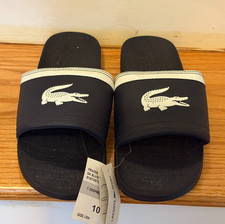Lacoste Croco Slide Dark