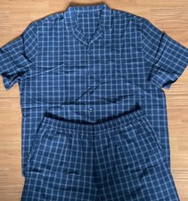 GEORGE Short Sleeve Blue Check