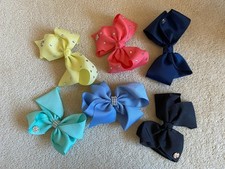 Bundle Of 6 x Jojo Siwa Clip In Hair Bows
