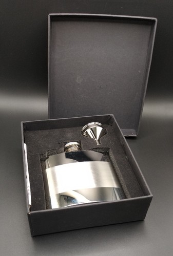 Hip flask stainless steel - hip,