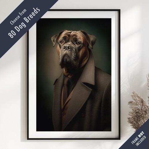 Smartly dressed dog - smartly, portrait