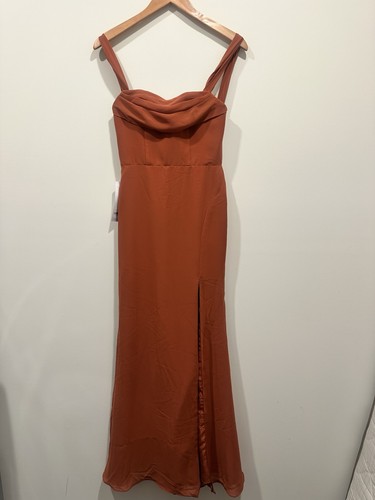 Azazie nwt burnt - azazie,