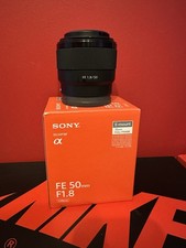 Sony Sel50F18F E-mount FE 50mm F/1.8 Lens