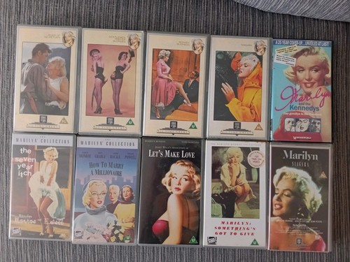 Marilyn monroe vhs video - marilyn,