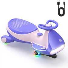 Electric 2 in1 Swing Car with