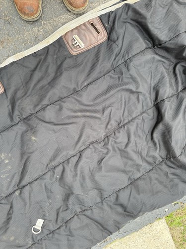 Black horse blanket - black,