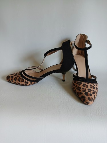 Tan black leopard - black, print